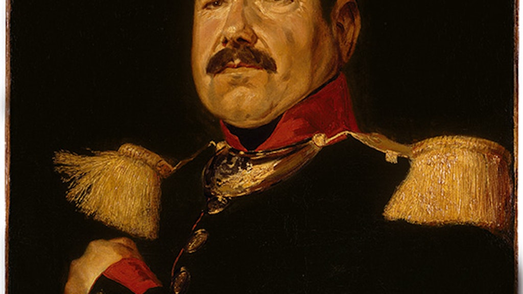 French Master, Captain François Laurent Lange, around 1830–48
Oil on canvas, 65 x 54 cm
Oskar Reinhart Collection ‘Am Römerholz’, Winterthur