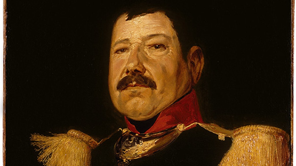 French Master, Captain François Laurent Lange, around 1830–48
Oil on canvas, 65 x 54 cm
Oskar Reinhart Collection ‘Am Römerholz’, Winterthur