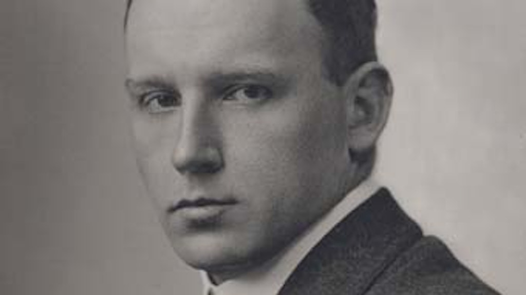 Der junge Oskar Reinhart (1885–1965), Photographie von Hermann Linck (1898–1986), Winterthur, Volkart Fotoarchiv im Fotomuseum Winterthur