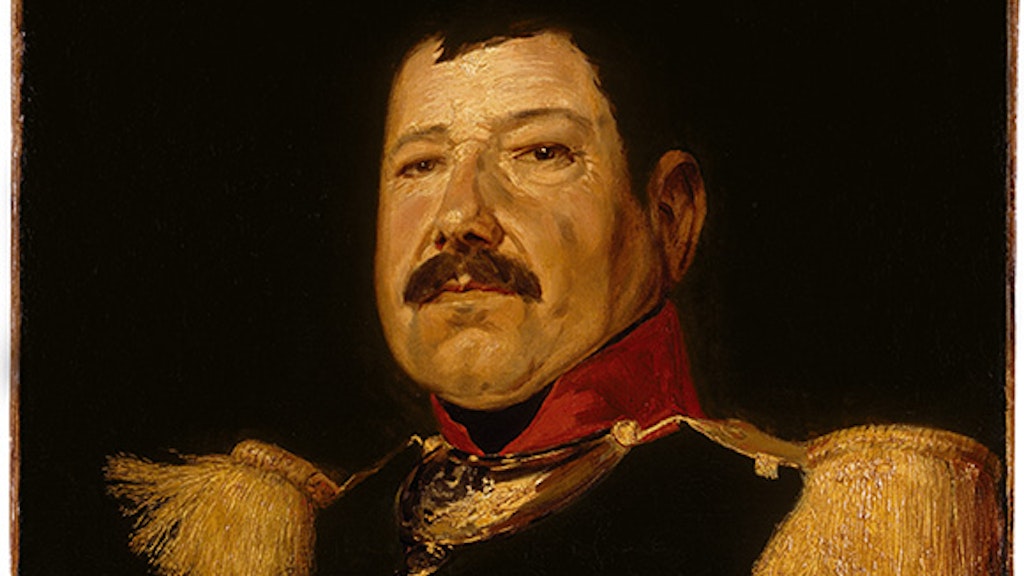 Maître français, Le capitaine François Laurent Lange, vers 1830–1848
Huile sur toile, 65 x 54 cm
Collection Oskar Reinhart « Am Römerholz »
