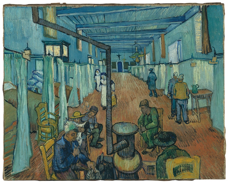 Vincent van Gogh
Der Krankensaal des Hospitals von Arles, 1889
Öl auf Leinwand, 72 x 91 cm