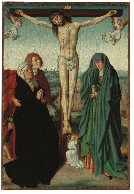 Gerard David
Die Kreuzigung Christi, um 1480/85
Eichenholz, 48,5 x 32, 8 cm
