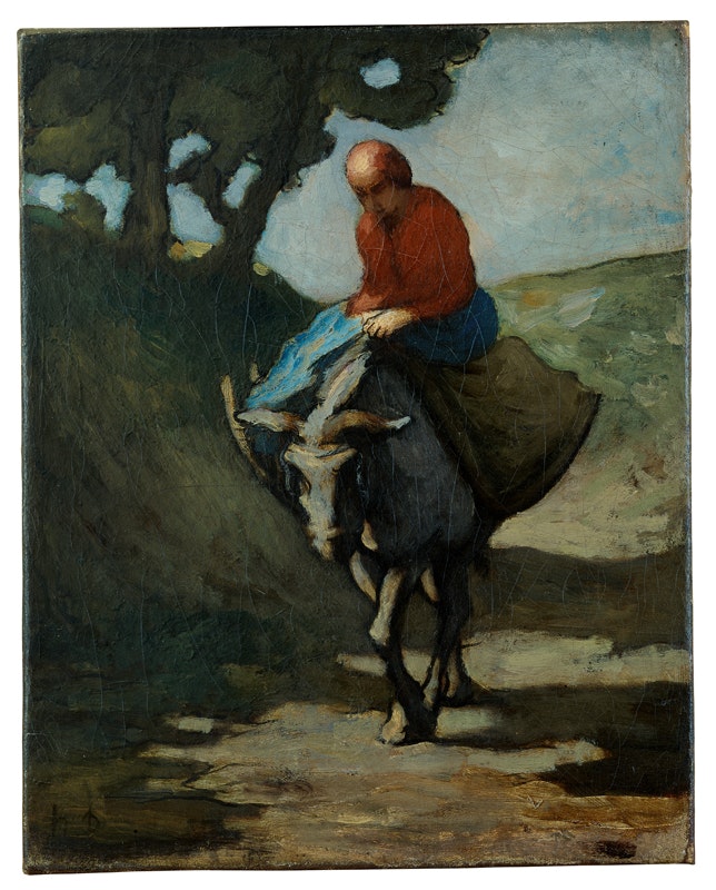 Honoré Daumier (1808–1879)
Return from the Market c. 1855–60
Oil on canvas, 35.5 x 28 cm
Oskar Reinhart Collection ‘Am Römerholz’, Winterthur (photo © Federal Office of Culture, Berne)
