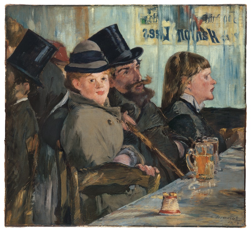 Edouard Manet
Au café 1878
Oil on canvas, 78 x 84 cm
