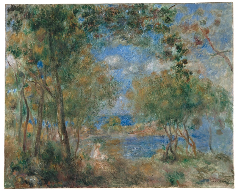 Pierre-Auguste Renoir, Landscape on Noirmoutier 1892, Oil on canvas, 65 x 81 cm