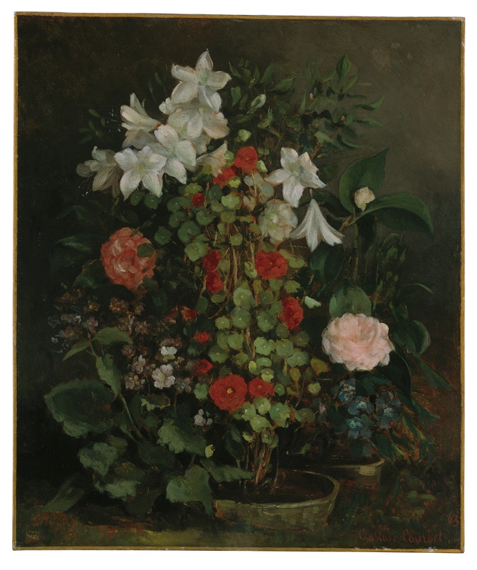 Gustave Courbet
Still Life with Flowers 1863
Oil on canvas, 65 x 54,5 cm