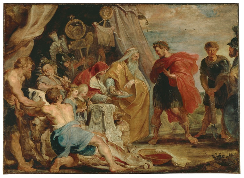 Peter Paul Rubens
Decius Mus interroge les auspices, 1617
bois, 74,6 x 104,1 cm